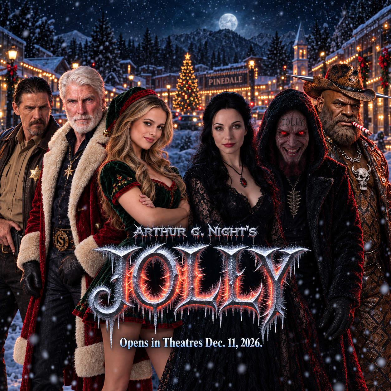 JOLLY movie poster art